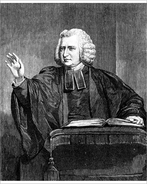 Charles Wesley, 18th century English preacher and hymn writer