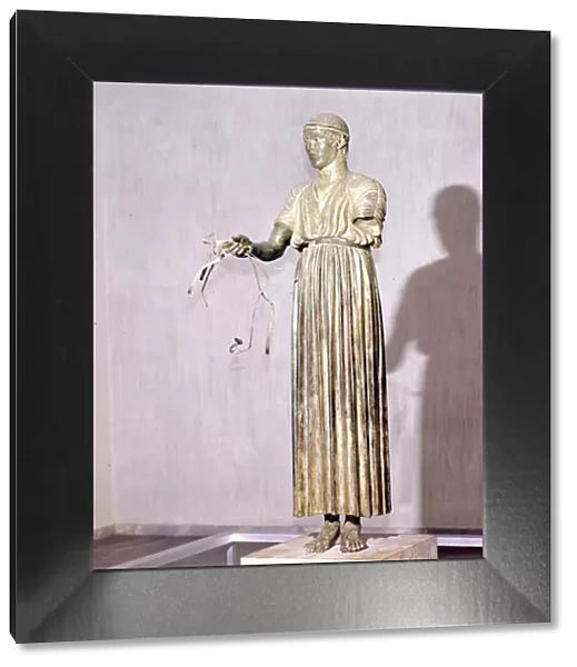 The Charioteer Bronze, Delphi, Greece, c475BC-470 BC