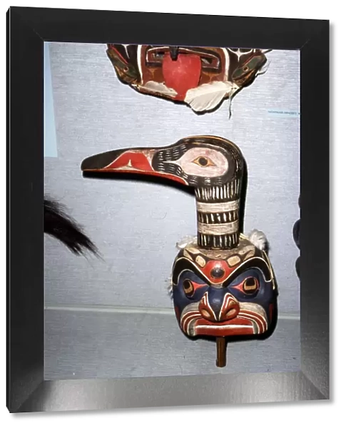 Kwakiutl Diver Mask, with beak, Pacific Northwest, North American Indian