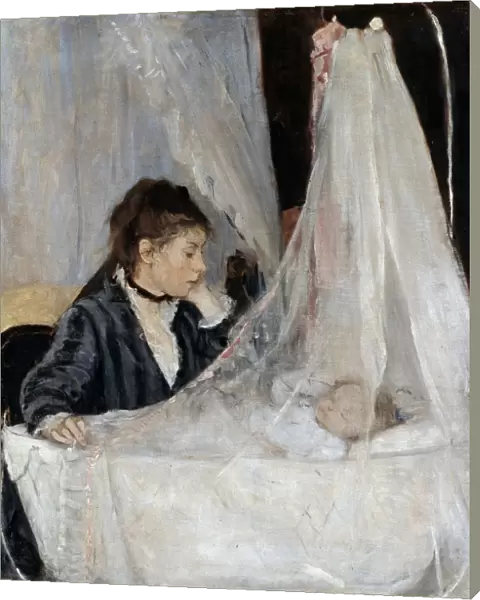 The Cradle, 1873. Artist: Berthe Morisot
