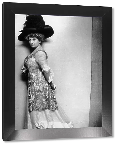 Alma Mahler, Austrian socialite and composer, c1908