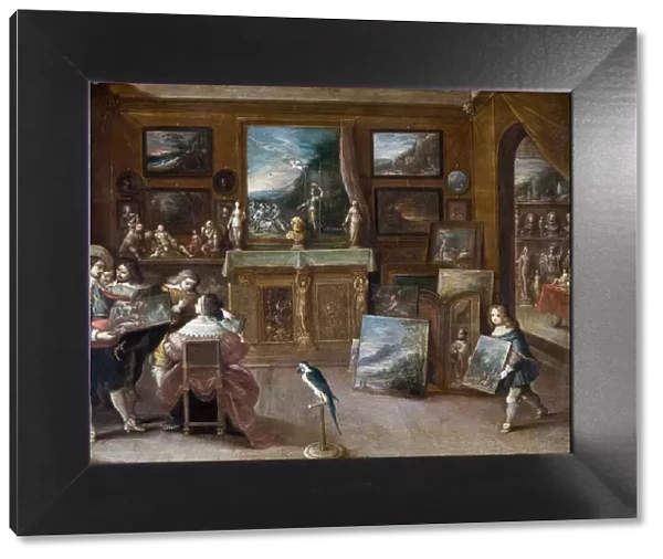 A visit to the Art Dealer. Artist: Francken, Frans, the Younger (1581-1642)