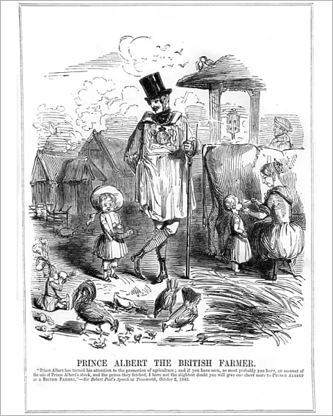 Prince Albert the British Farmer, 1843