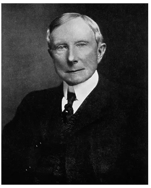 John D Rockefeller, American industrialist, late 19th century (1956)