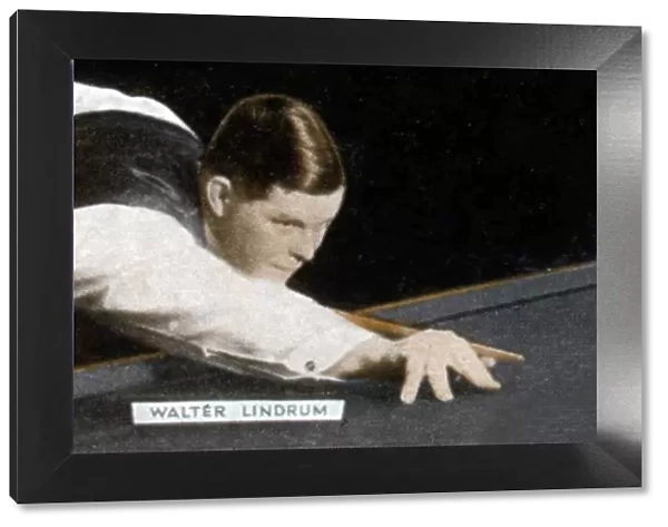 Walter Wally Lindrum, World Billiards champion, 1935