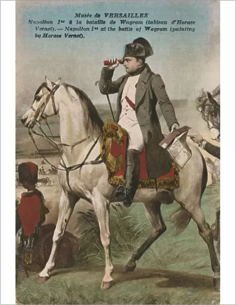 Napoleon at the Battle of Wagram, (1809), c. 1910s