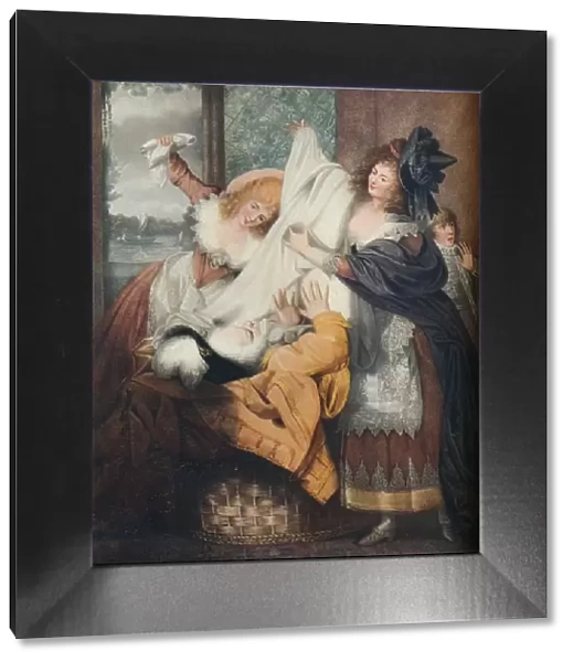 Merry Wives of Windsor: Act III, Scene III, c18th century. Artist: IP Simon