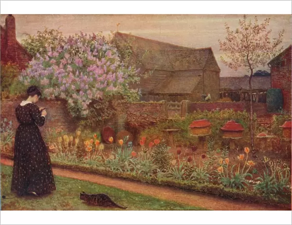 The Old Farm Garden, 1871. Artist: Fred Walker