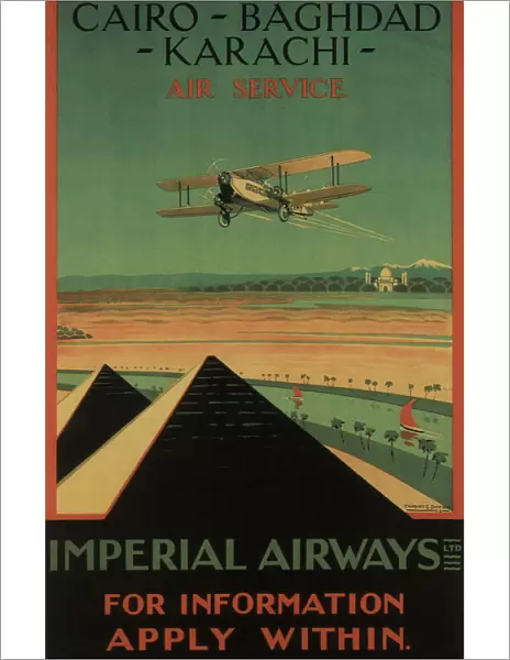 Imperial Airways, 1926. Artist: Dickson, Charles C. (active 1920s)