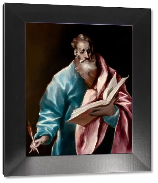 Saint Matthew the Evangelist. Artist: El Greco, Dominico (1541-1614)