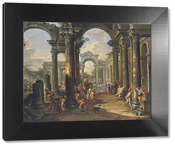 The Pool of Bethesda. Artist: Panini, Giovanni Paolo (1691-1765)