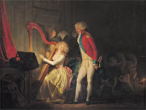 The Improvised Concert, or The Price of Harmony, 1790. Artist: Boilly, Louis-Leopold (1761-1845)