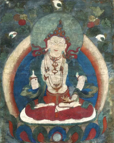 Vajrasattva, Early 19th century. Artist: Tibetan culture