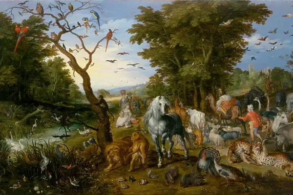 The Entry of the Animals into Noahs Ark, 1613