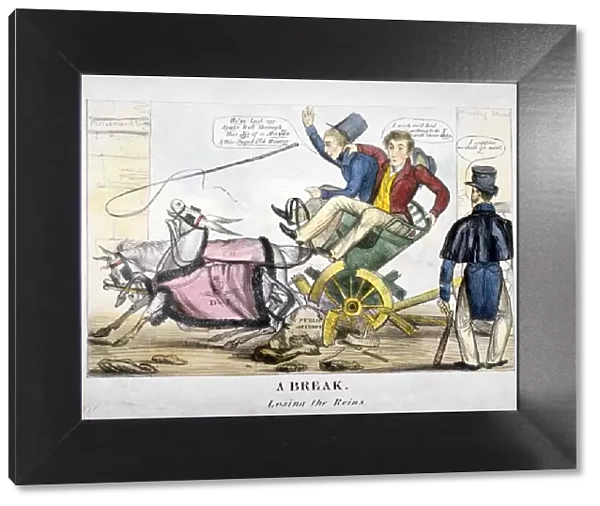 A Break, losing the Reins, 1830