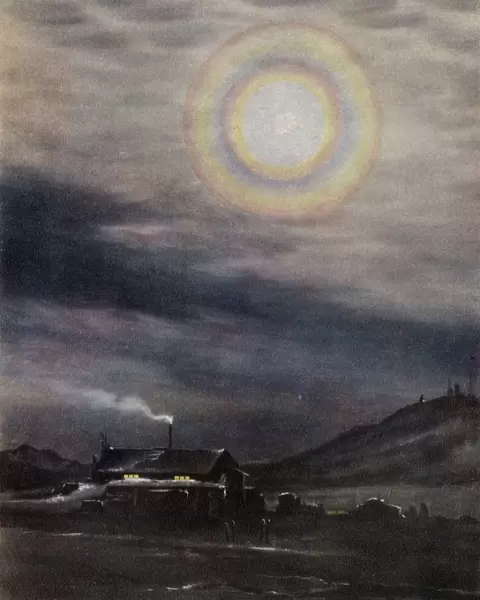 Lunar Corona, 1911, (1913). Artist: Edward Wilson