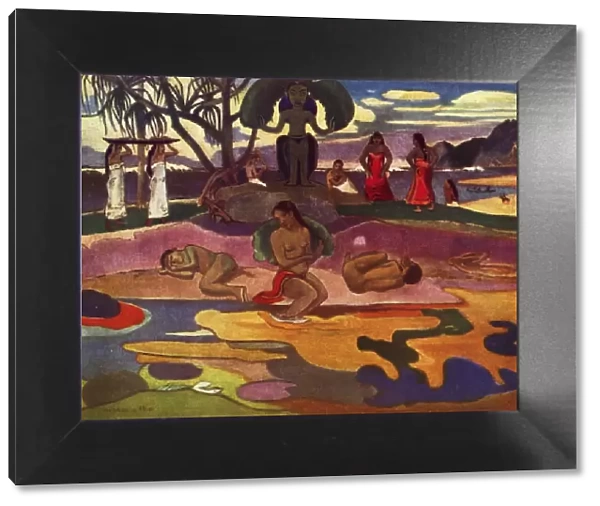 The Day of the God (Mahana No Atua), 1936. Artist: Paul Gauguin