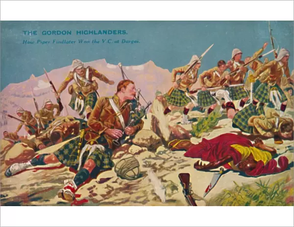 The Gordon Highlanders. How Piper Findlater won the V. C. at Dargai, 1897, (1939)