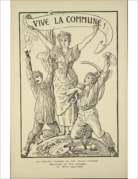Vive la Commune! An English tribute to the French commune dedicated to the workers