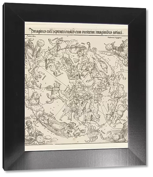 The Northern Celestial Hemisphere, 1515. Creator: Dürer, Albrecht (1471-1528)