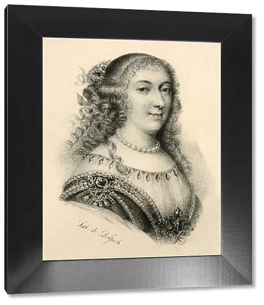 Mademoiselle de Montpensier, (1627-1693), c1830. Creator: Francois-Seraphin Delpech