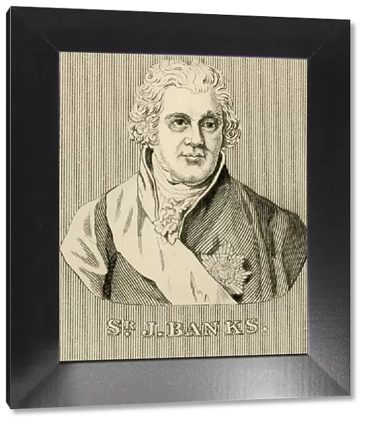 Sir J. Banks, (1743-1820, 1830. Creator: Unknown