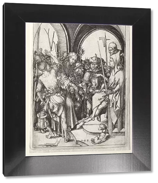 Christ Before the High Priest. Creator: Martin Schongauer (German, c. 1450-1491)