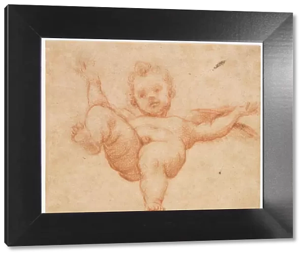 Flying Cupid, c. 1602. Creator: Annibale Carracci (Italian, c. 1560-1609), follower of