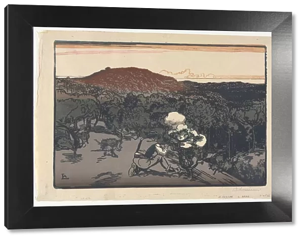 The Poacher, Dunes of Saint Jean de Mont, 1901. Creator: Auguste Louis Lepere (French