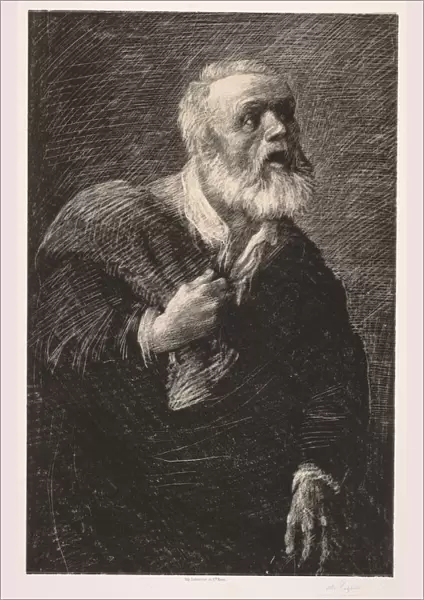 The Night Crier. Creator: Alphonse Legros (French, 1837-1911)