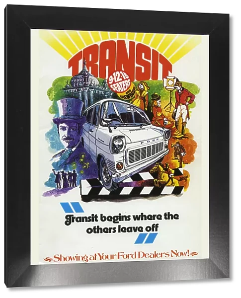 1973 Ford Transit Van advertising brochure. Creator: Unknown
