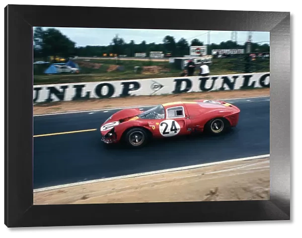 Ferrari P4, Mairesse - Beurlys, 1967 Le Mans. Creator: Unknown