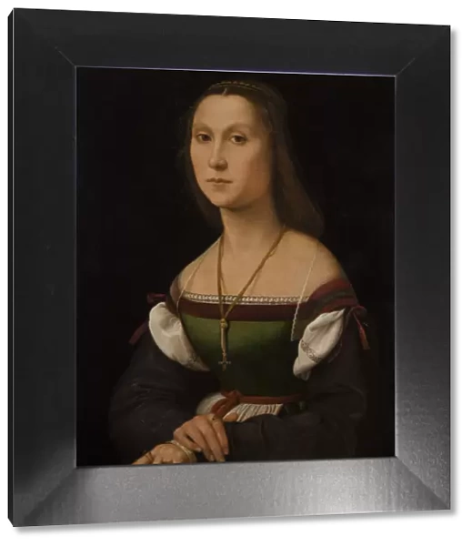 Portrait of a Young Woman (La Muta), ca 1507. Creator: Raphael (Raffaello Sanzio da Urbino)