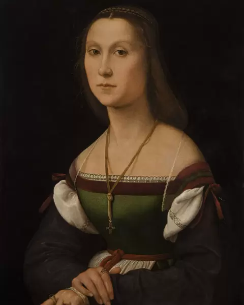 Portrait of a Young Woman (La Muta), ca 1507. Creator: Raphael (Raffaello Sanzio da Urbino)