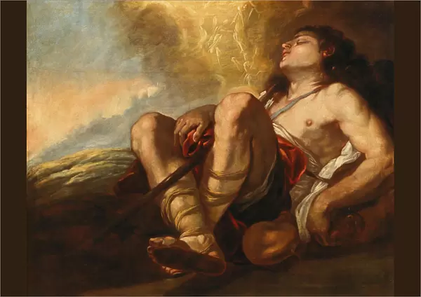 Jacobs Dream, Early 1650s. Creator: Giordano, Luca (1632-1705)