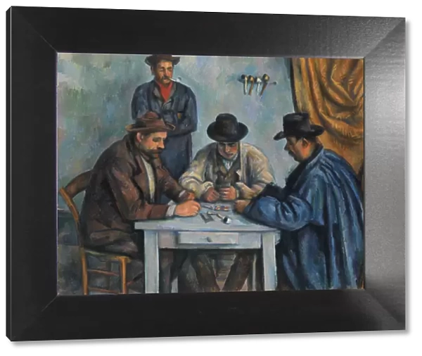 The Card Players, 1890-92. Creator: Paul Cezanne