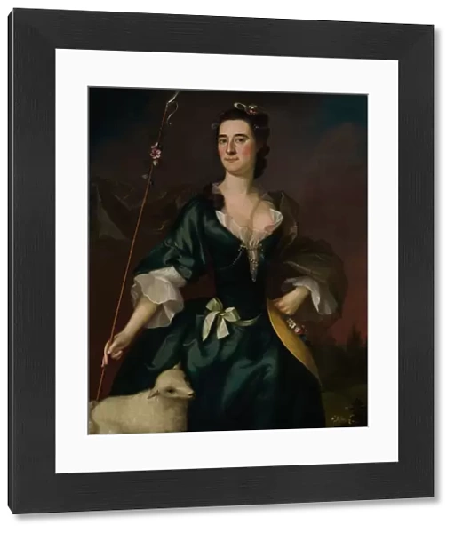 Mary Sylvester, 1754. Creator: Joseph Blackburn