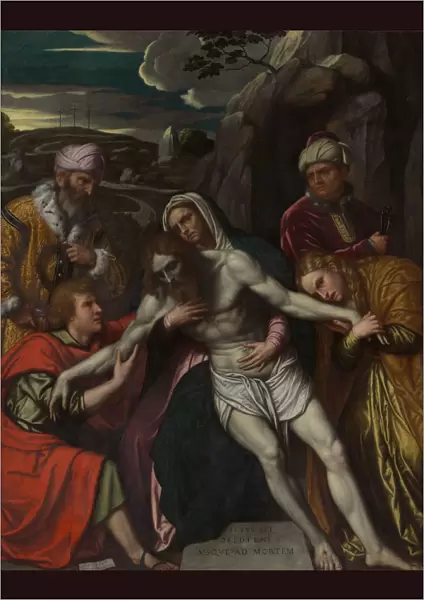 The Entombment, 1554. Creator: Moretto da Brescia