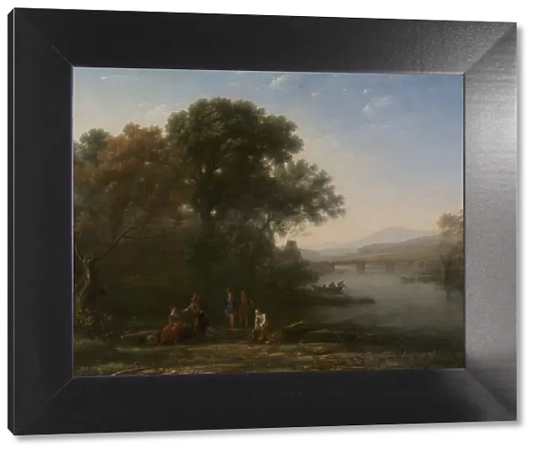 The Ford, possibly 1636. Creator: Claude Lorrain