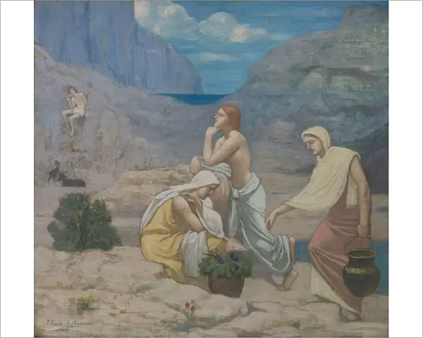The Shepherds Song, 1891. Creator: Pierre Puvis de Chavannes