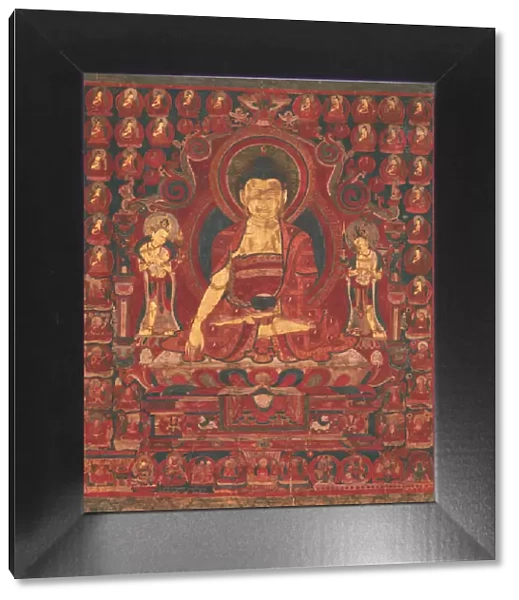 Buddha Shakyamuni as Lord of the Munis, mid-17th century. Creator: Unknown