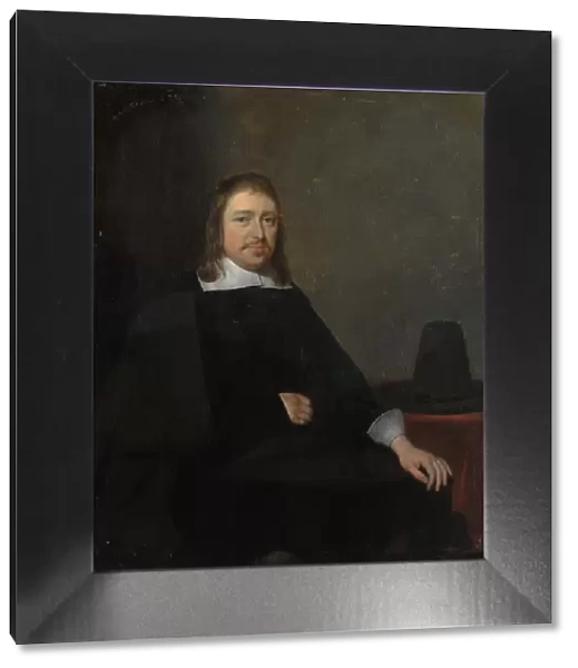 Portrait of a Seated Man, late 1650s or early 1660s. Creator: Gerard Terborch II