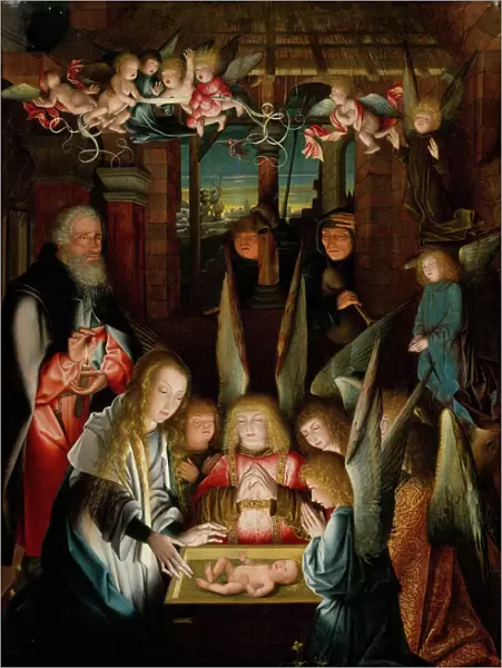 The Adoration of the Christ Child. Creator: Unknown