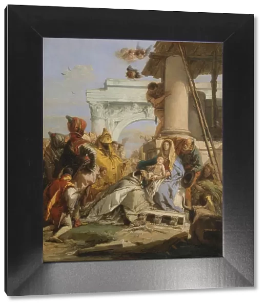 The Adoration of the Magi, late 1750s. Creator: Giovanni Battista Tiepolo