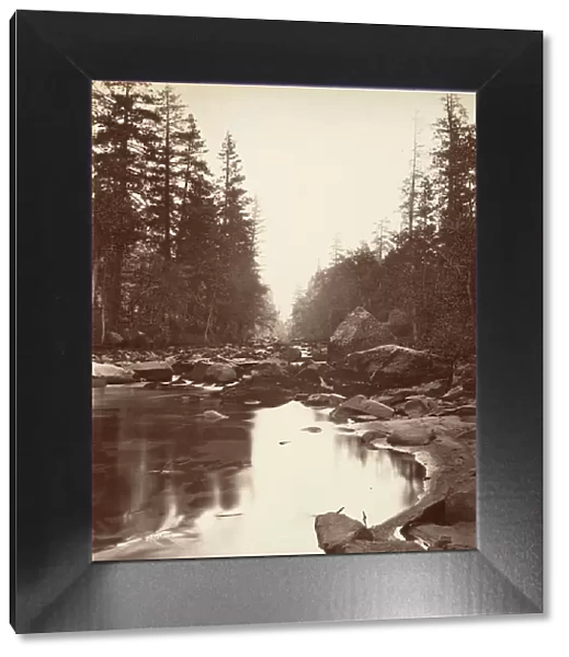 Merced River, Yosemite, ca. 1872, printed ca. 1876. Creator: Attributed to Carleton E