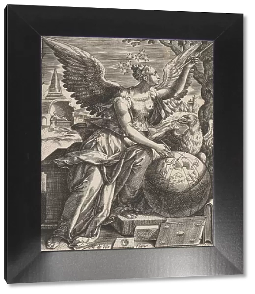Plate 7: Astronomia, from The Seven Liberal Arts, ca. 1628-66. ca. 1628-66. Creator: Paul Fürst