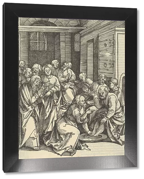 Christ Washing Saint Peters Feet, from Speculum passionis domini nostri Ihesu Christi