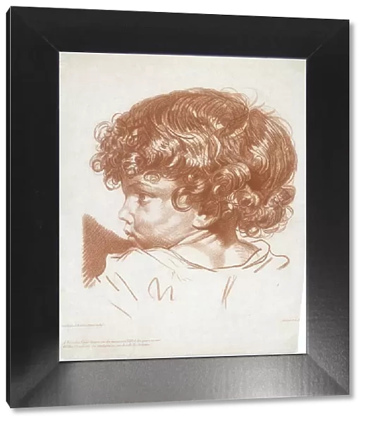 Study, Head of a Boy, ca. 1777. Creator: Therese Eleonore Lingee