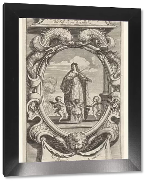 Allegories in Honor of the Birth of the Dauphin, ca. 1638. Creator: Abraham Bosse