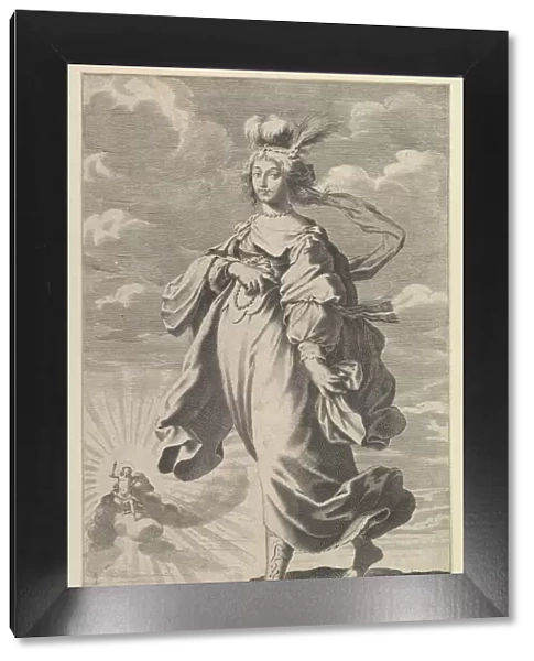 Sibylle Europeenne, ca. 1635. Creators: Gilles Rousselet, Abraham Bosse